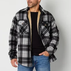 Victory Sherpa Lined Fleece Shirt Jacket
