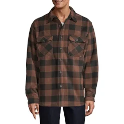 Victory Sherpa Lined Fleece Shirt Jacket