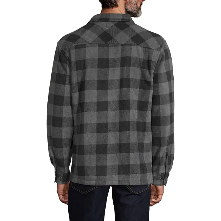 Victory Sherpa Lined Fleece Shirt Jacket