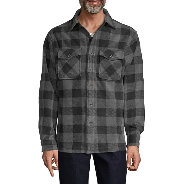Victory Sherpa Lined Fleece Shirt Jacket
