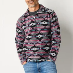 Victory 1/4 Zip Mens Fleece Lightweight Jacket