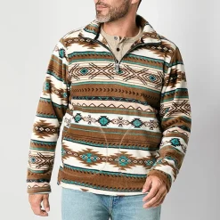 Victory 1/4 Zip Mens Fleece Lightweight Jacket