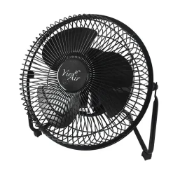 Vie Air 8" High Velocity Metal Desk and Floor Fan