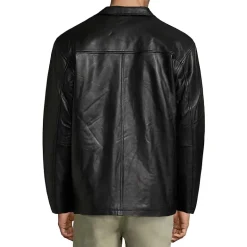 Vintage Lambskin Leather Jacket with Zip Out Lining
