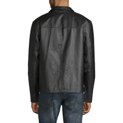 Vintage Leather Mens Leather Midweight Jacket