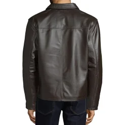 Vintage Leather Mens Leather Midweight Jacket