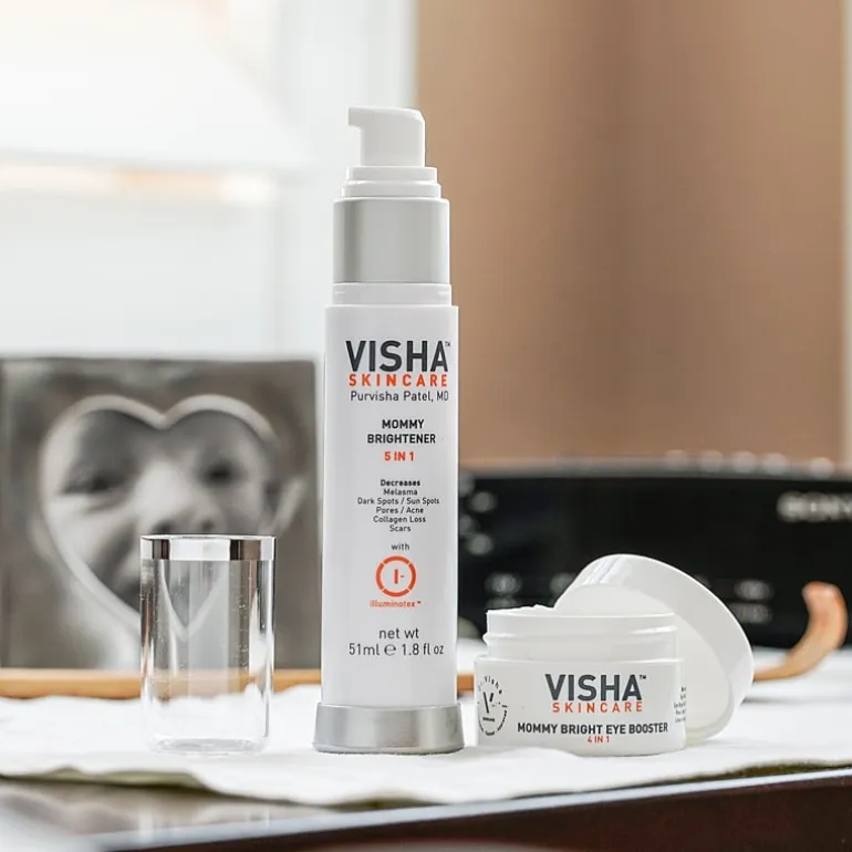 Visha Skincare Mommy Brightener 5 In 1 Serum Face Serum