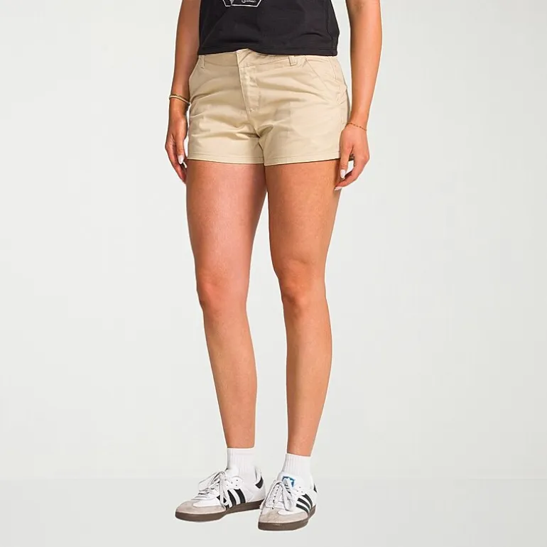 VOLCOM Juniors Womens Mid Rise Juniors Shortie Short