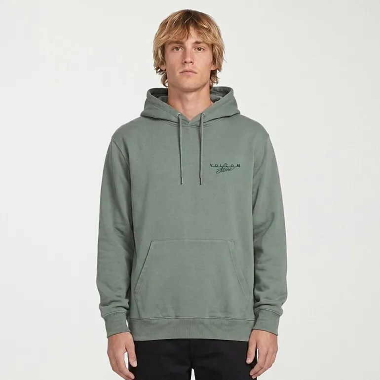VOLCOM Mens Long Sleeve Fleece Hoodie