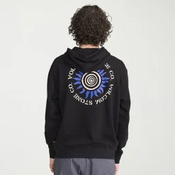 VOLCOM Mens Long Sleeve Fleece Hoodie
