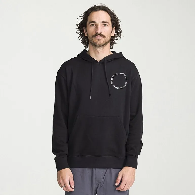 VOLCOM Mens Long Sleeve Fleece Hoodie