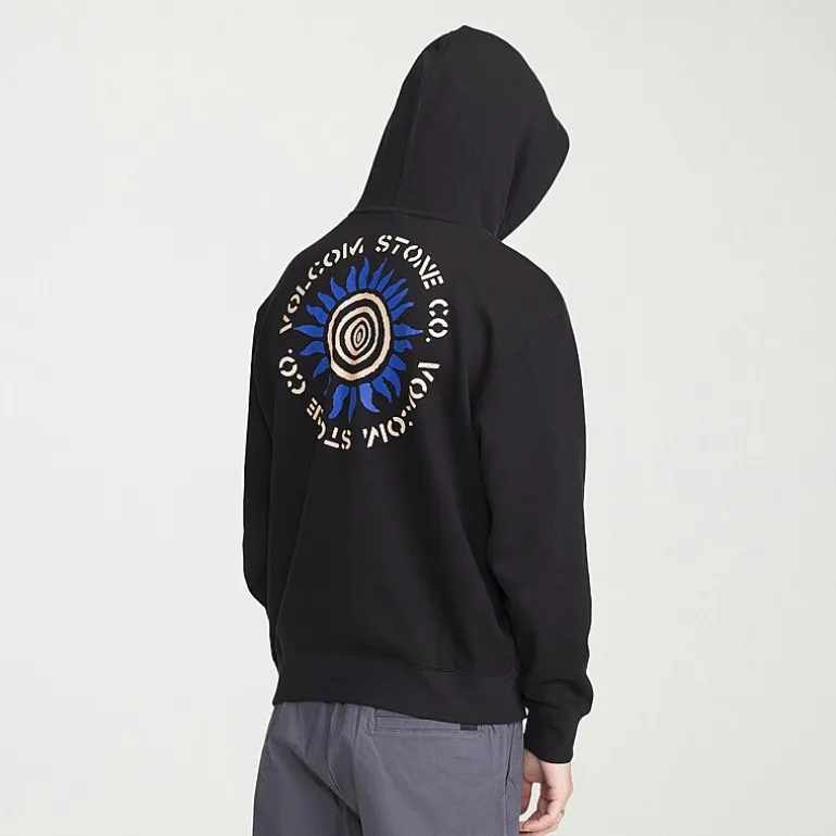 VOLCOM Mens Long Sleeve Fleece Hoodie