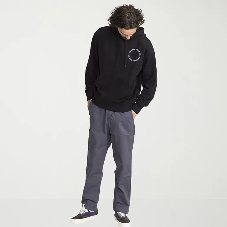 VOLCOM Mens Long Sleeve Fleece Hoodie