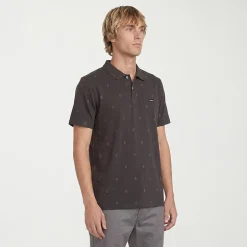 VOLCOM Mens Regular Fit Short Sleeve Polo Shirt