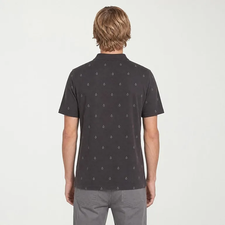 VOLCOM Mens Regular Fit Short Sleeve Polo Shirt