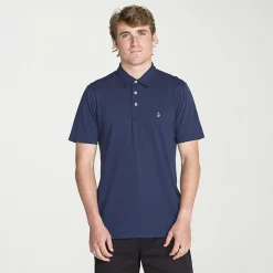 VOLCOM Mens Regular Fit Short Sleeve Polo Shirt