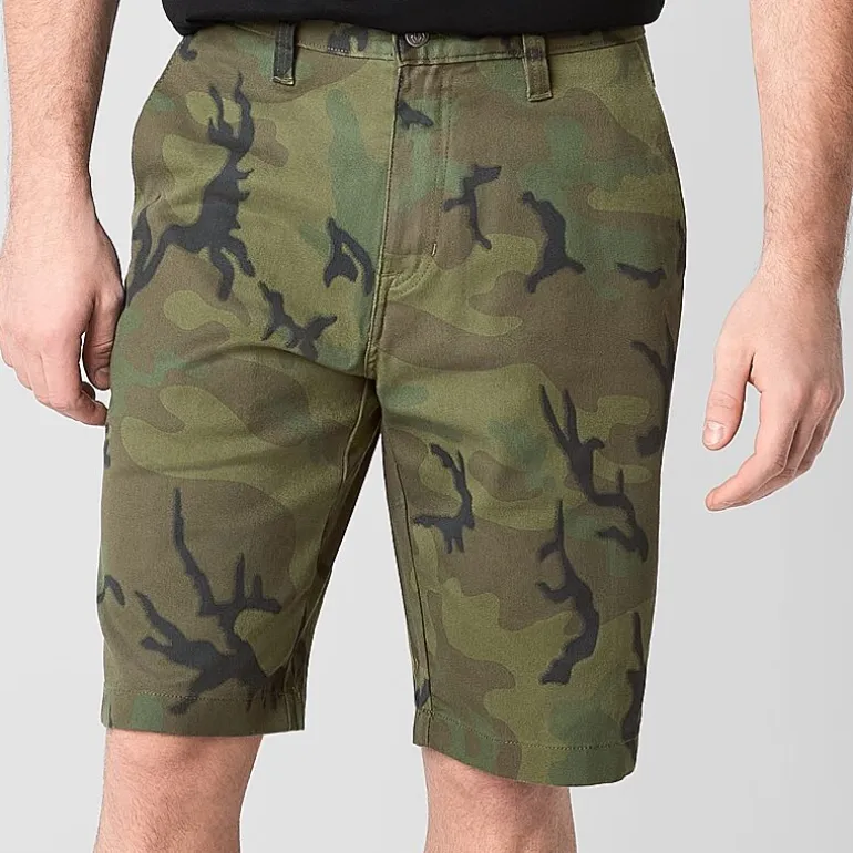VOLCOM Vmonty Stretch 22 10" Mens Chino Short