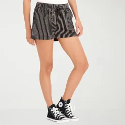 VOLCOM Womens Mid Rise Juniors Pull-On Short