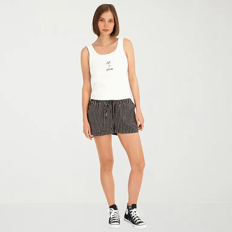 VOLCOM Womens Mid Rise Juniors Pull-On Short