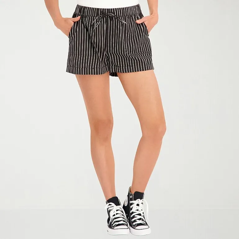 VOLCOM Womens Mid Rise Juniors Pull-On Short