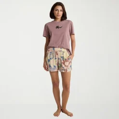 VOLCOM Womens Mid Rise Juniors Pull-On Short