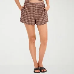 VOLCOM Womens Mid Rise Juniors Pull-On Short
