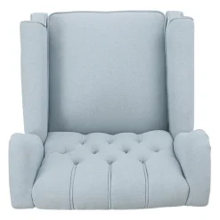 Walter Tufted Roll-Arm Recliner