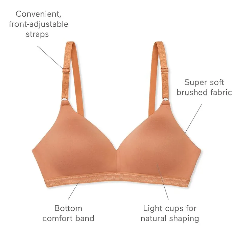 Warners® Cloud 9® Super Soft Wireless Lightly Lined Comfort Bra 1269
