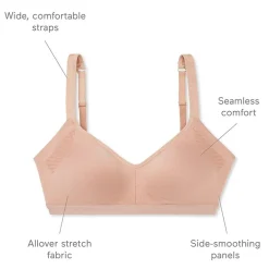 Warners® Easy Does It® Underarm-Smoothing with Seamless Stretch Wireless Lightly Lined Comfort Bra RM3911A