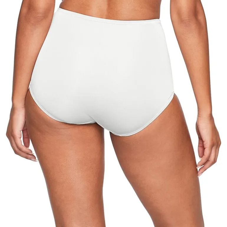 Warners® No Pinching No Problems® Dig-Free Comfort Waist with Lace Microfiber Brief RS7401P