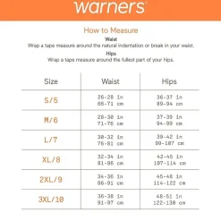 Warners® No Pinching, No Problems® Dig-Free Comfort Waist Smooth and Seamless Hi-Cut RT5501P