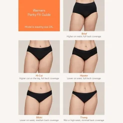 Warners® No Pinching, No Problems® Tailored Hi-Cut Panty- 5138