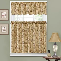Waverly Navarra 3-pc. Curtains & Drapes Window Set