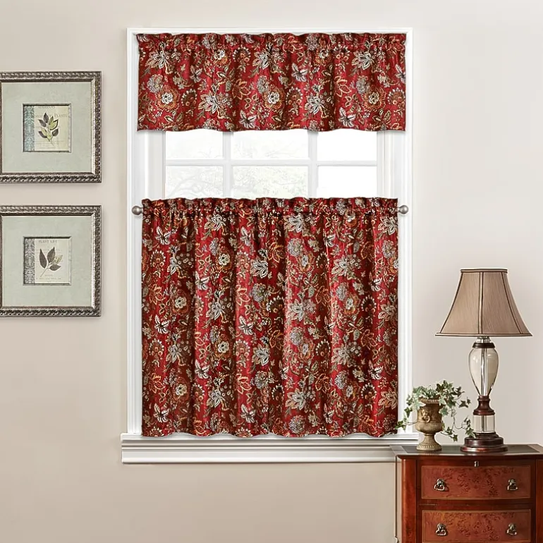 Waverly Navarra 3-pc. Curtains & Drapes Window Set