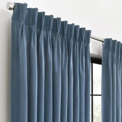 Waverly Serendipity Pinch Pleat Rod Pocket Light-Filtering Single Curtain Panel