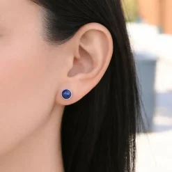 Wear Sierra Unisex Sterling Silver Handmade Stud Earrings