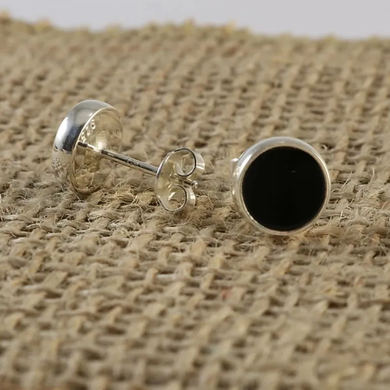 Wear Sierra Unisex Sterling Silver Handmade Stud Earrings
