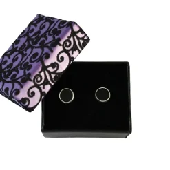 Wear Sierra Unisex Sterling Silver Handmade Stud Earrings