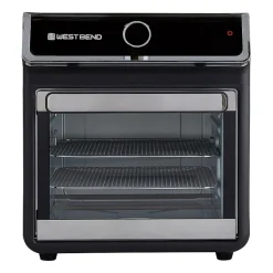 West Bend 15 Qt. Air Fryer Oven with 16 Presets, in Black
