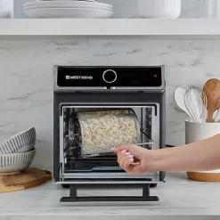 West Bend 15 Qt. Air Fryer Oven with 16 Presets, in Black