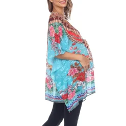 White Mark Womens Maternity 3/4 Sleeve Shirt Dress