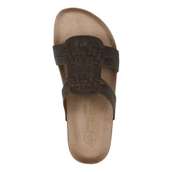 White Mountain Halicore Womens T-Strap Footbed Sandals
