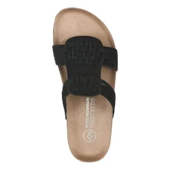 White Mountain Halicore Womens T-Strap Footbed Sandals