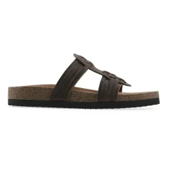 White Mountain Halicore Womens T-Strap Footbed Sandals