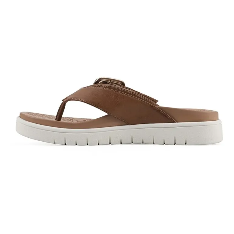 White Mountain Nalla Womens Adjustable Strap Footbed Sandals
