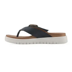 White Mountain Nalla Womens Adjustable Strap Footbed Sandals