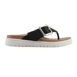 White Mountain Nalla Womens Adjustable Strap Footbed Sandals