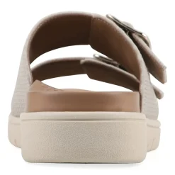 White Mountain Womens Nanny Slide Sandals