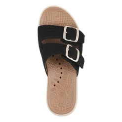 White Mountain Womens Nanny Slide Sandals