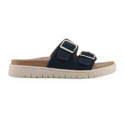 White Mountain Womens Nanny Slide Sandals